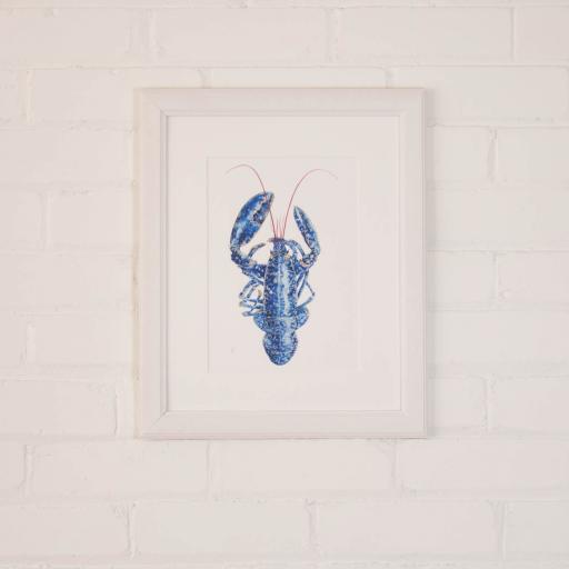 lobster med framed.jpg
