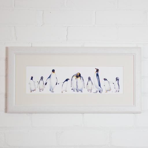 Penguin Parade giclee print