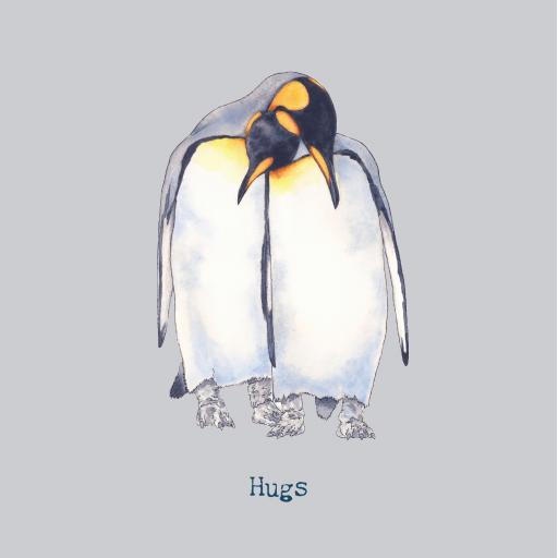 Hugs penguin card front.jpg