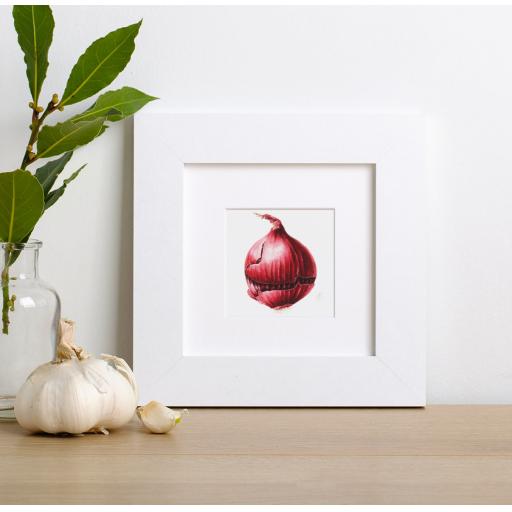 Red Onion Mini Print